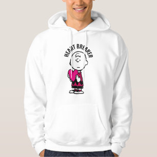 Peanuts   Valentine's Day   Heart Charlie Brown Hoodie