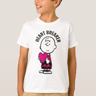 Peanuts   Valentine's Day   Heart Charlie Brown T-Shirt