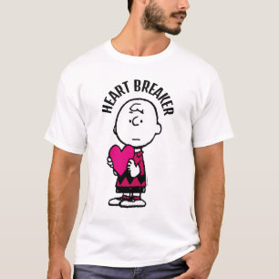 Peanuts Valentine's Day Heart Charlie Brown T-Shirt