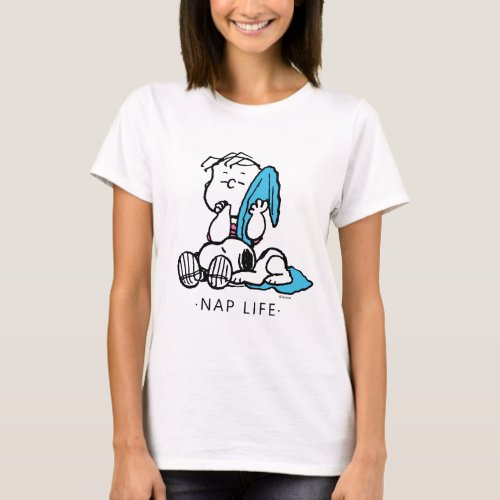 Peanuts  Valentines Day  Linus  Snoopy T_Shirt