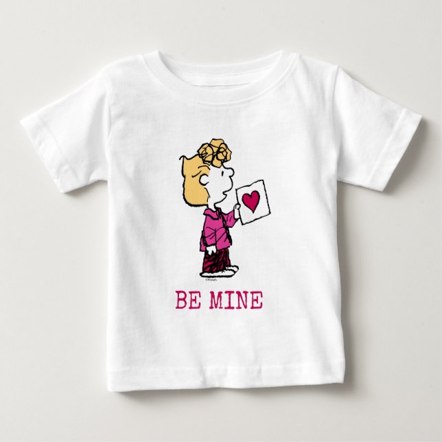 Peanuts | Valentine's Day | Sally Valentine Card Baby T-Shirt (Front)