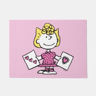 Peanuts   Valentine's Day   Sally Valentines Doormat