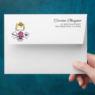 Peanuts Valentine's Day Sally Valentines Envelope