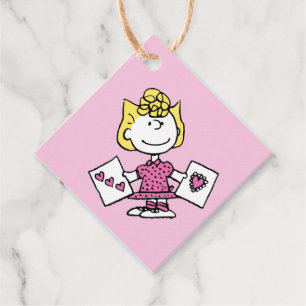 Peanuts   Valentine's Day   Sally Valentines Favor Tags