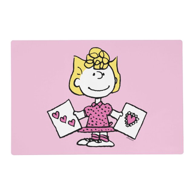 Peanuts | Valentine's Day | Sally Valentines Placemat (Front)