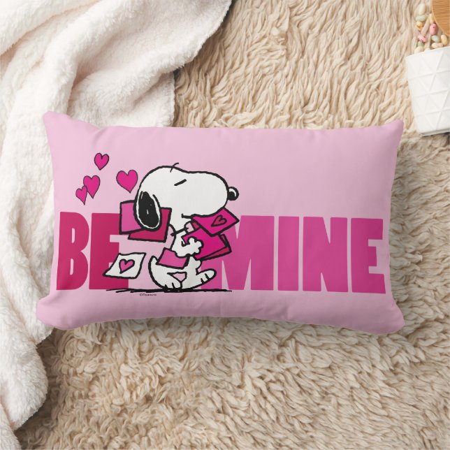 Peanuts | Valentine's Day | Snoopy Be Mine Lumbar Pillow (Blanket)