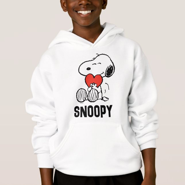 Peanuts | Valentine's Day | Snoopy Heart Hug Hoodie (Front)