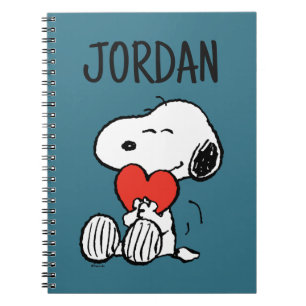 Peanuts Valentine's Day Snoopy Heart Hug Notebook