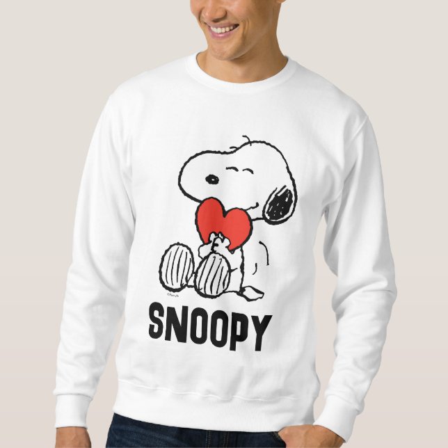 Peanuts | Valentine's Day | Snoopy Heart Hug Sweatshirt (Front)