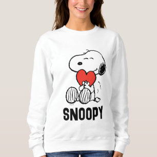 Peanuts   Valentine's Day   Snoopy Heart Hug Sweatshirt