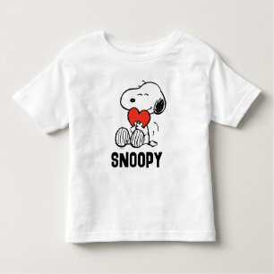 Peanuts Valentine's Day Snoopy Heart Hug Toddler T-shirt