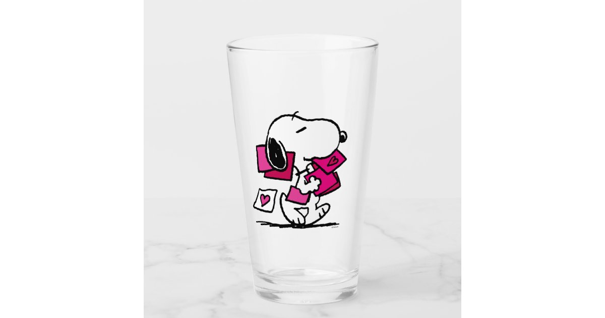 Snoopy Valentine's Day Tumbler