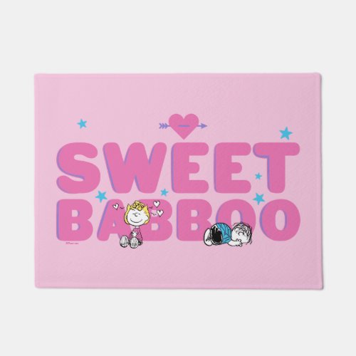 Peanuts  Valentines Day  Sweet Babboo Doormat