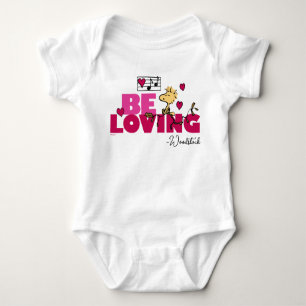 Peanuts Valentine's Day Woodstock Be Loving Baby Bodysuit