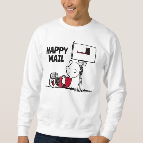 Peanuts  Waiting for the Mail Sweatshirt