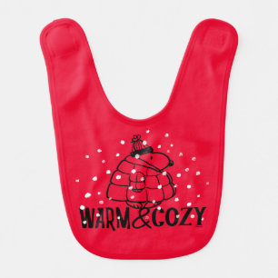 Peanuts Warm & Cozy Baby Bib
