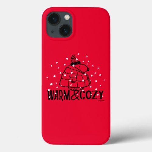 Peanuts  Warm  Cozy iPhone 13 Case