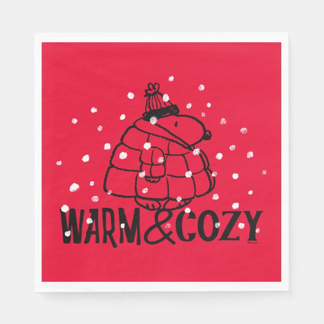 Peanuts | Warm & Cozy Napkins (Front)