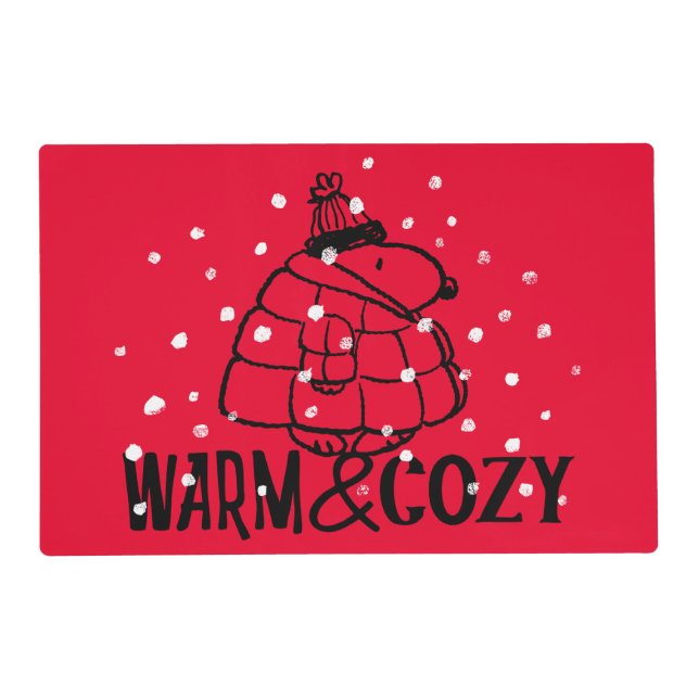 Peanuts | Warm & Cozy Placemat (Front)