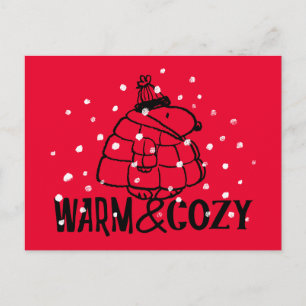 Peanuts Warm & Cozy Postcard