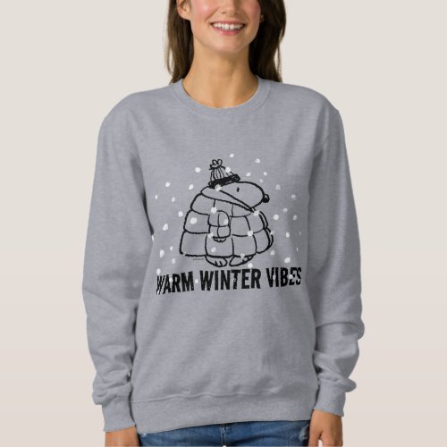 Peanuts  Warm  Cozy Sweatshirt