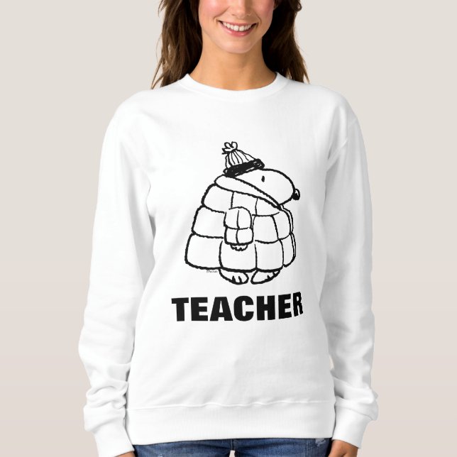 Peanuts | Warm & Cozy Teacher Sweatshirt (Front)
