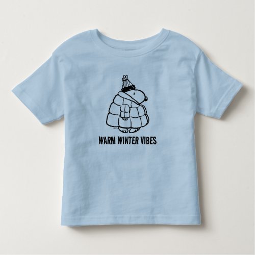 Peanuts  Warm  Cozy Toddler T_shirt