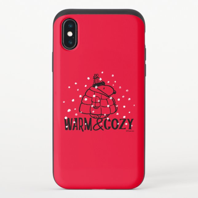 Peanuts | Warm & Cozy Uncommon iPhone Case (Back)
