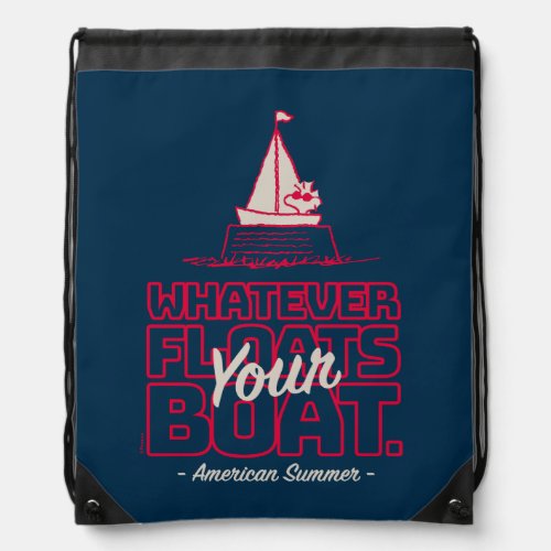 Peanuts  Whatever Floats Your Boat Woodstock Drawstring Bag