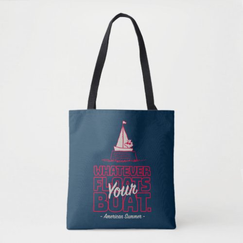 Peanuts  Whatever Floats Your Boat Woodstock Tote Bag