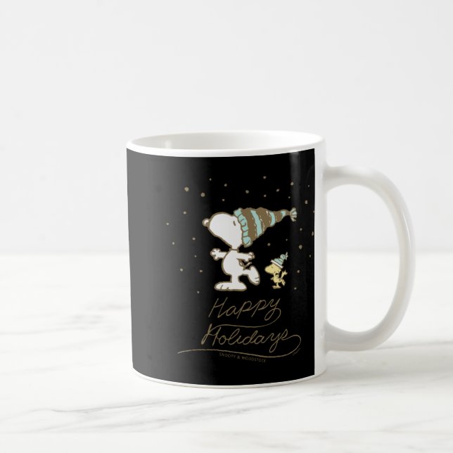 Peanuts Winter Skating  Coffee Mug (Right)