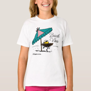 Peanuts Woodstock at the Beach T-Shirt