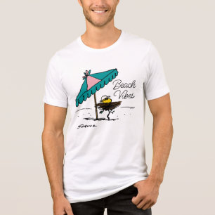 Peanuts Woodstock at the Beach Tri-Blend Shirt