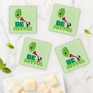 Peanuts Woodstock Be Joyful Coaster Set