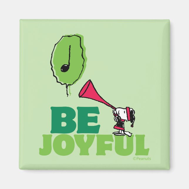 Peanuts | Woodstock Be Joyful Magnet (Front)