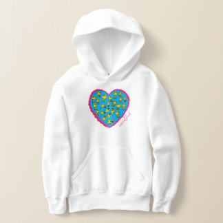 Peanuts | Woodstock Blue Heart Hoodie