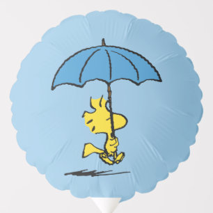 Peanuts   Woodstock Blue Umbrella Balloon
