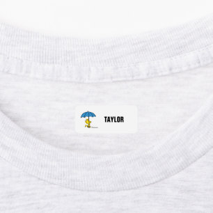 Peanuts Woodstock Blue Umbrella Kids' Labels