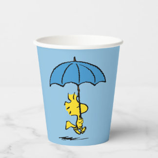 Peanuts | Woodstock Blue Umbrella Paper Cups