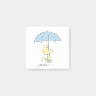 Peanuts Woodstock Blue Umbrella Post-it Notes