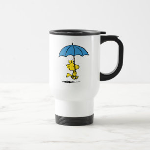 Peanuts Woodstock Blue Umbrella Travel Mug