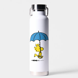 Peanuts   Woodstock Blue Umbrella Water Bottle