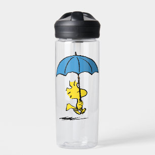 Peanuts Woodstock Blue Umbrella Water Bottle