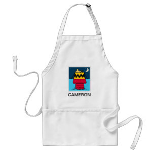 Peanuts Woodstock Camping Half & Half Adult Apron