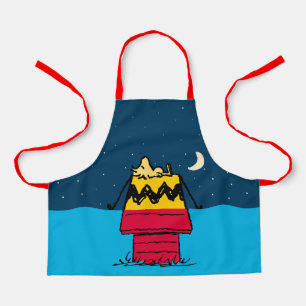 Peanuts   Woodstock Camping Half & Half Apron