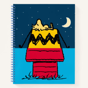 Peanuts Woodstock Camping Half & Half Notebook
