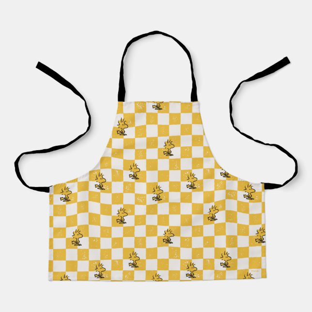 Peanuts | Woodstock Checkered Flag Apron (Front)