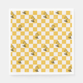 Peanuts | Woodstock Checkered Flag Napkins