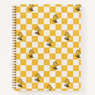 Peanuts   Woodstock Checkered Flag Notebook