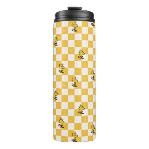 Peanuts Woodstock Checkered Flag Thermal Tumbler